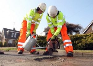 Grange Moor Pothole Repairs