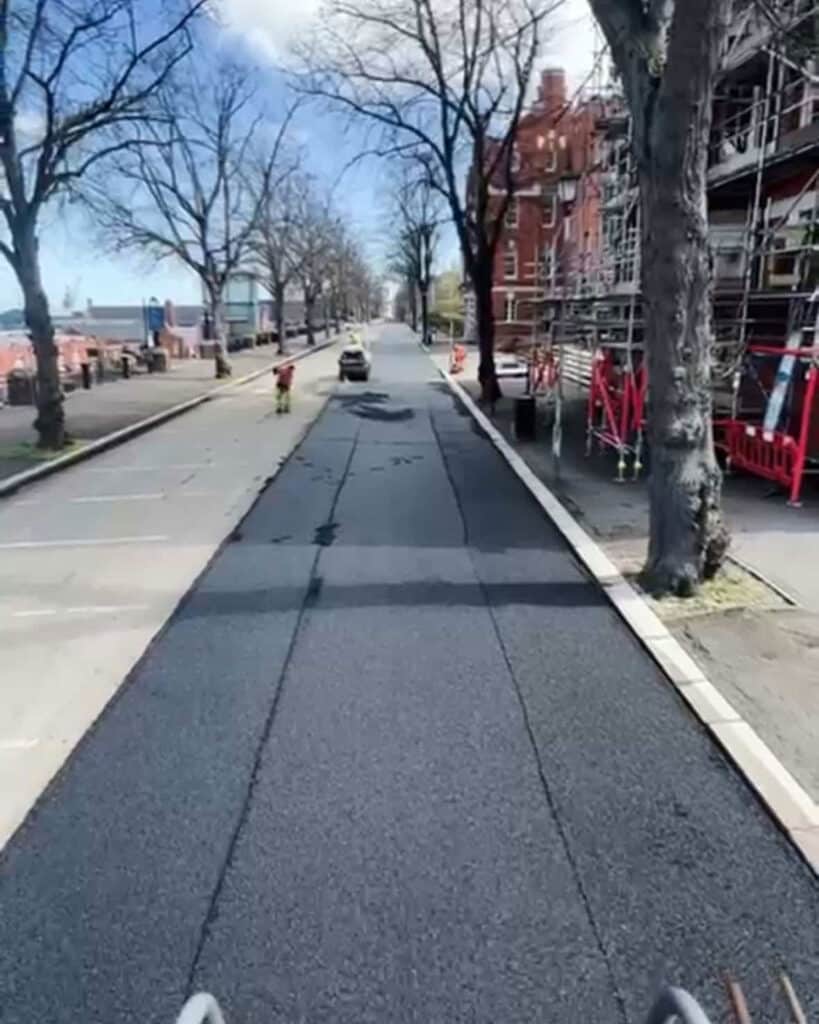 Greenwich Uni Path Resurfacing