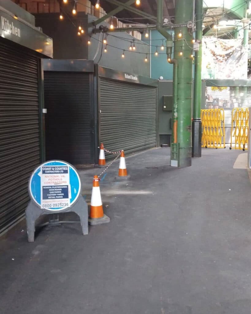 Pothole Repair Borough Market