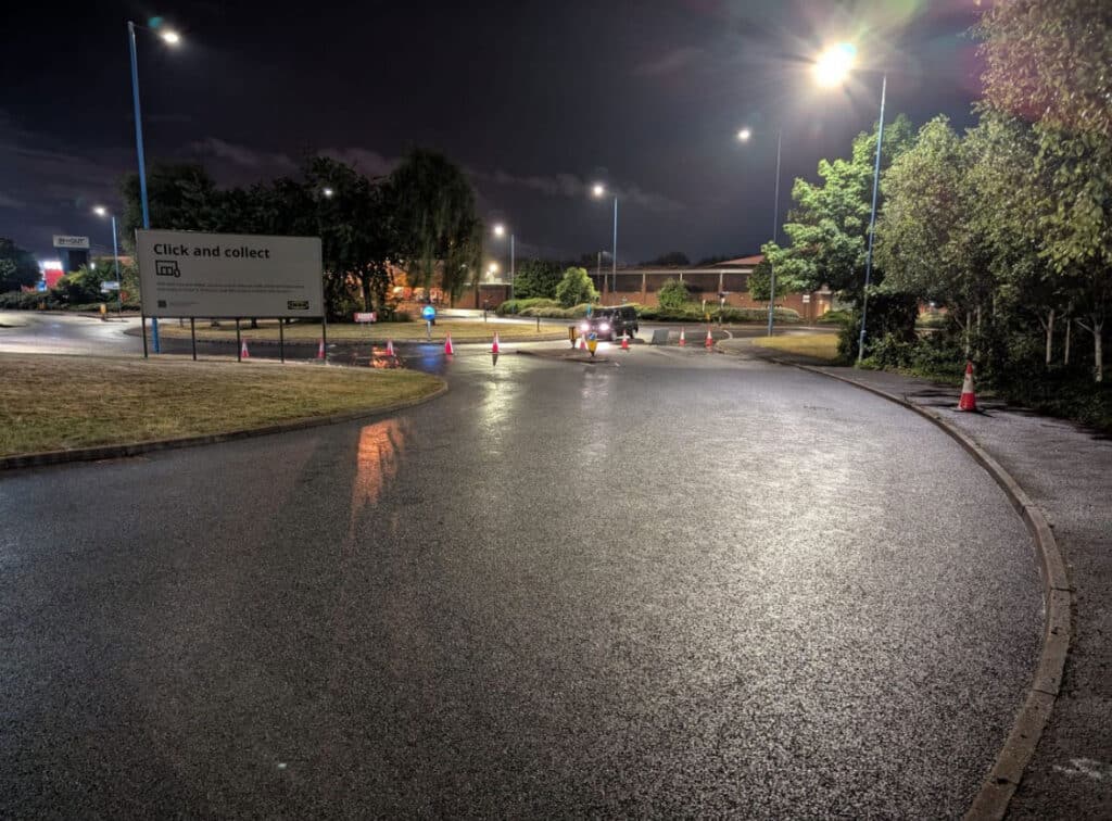 Ikea Dartford Entrance Road Resurface