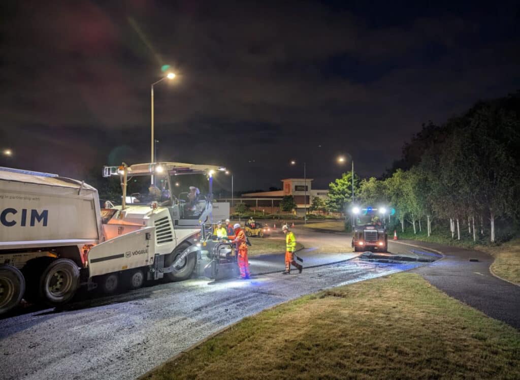 Ikea Dartford Entrance Road Resurface 2
