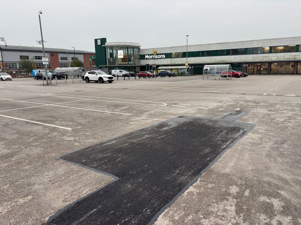 Morrisons Wigan Pothole 2