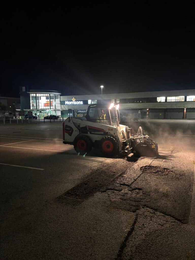Morrisons Wigan Pothole