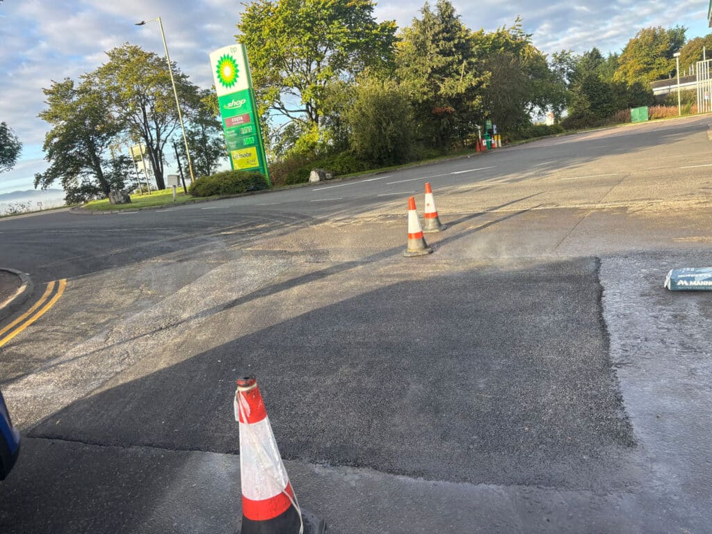 Moto Services Pothole Fife During