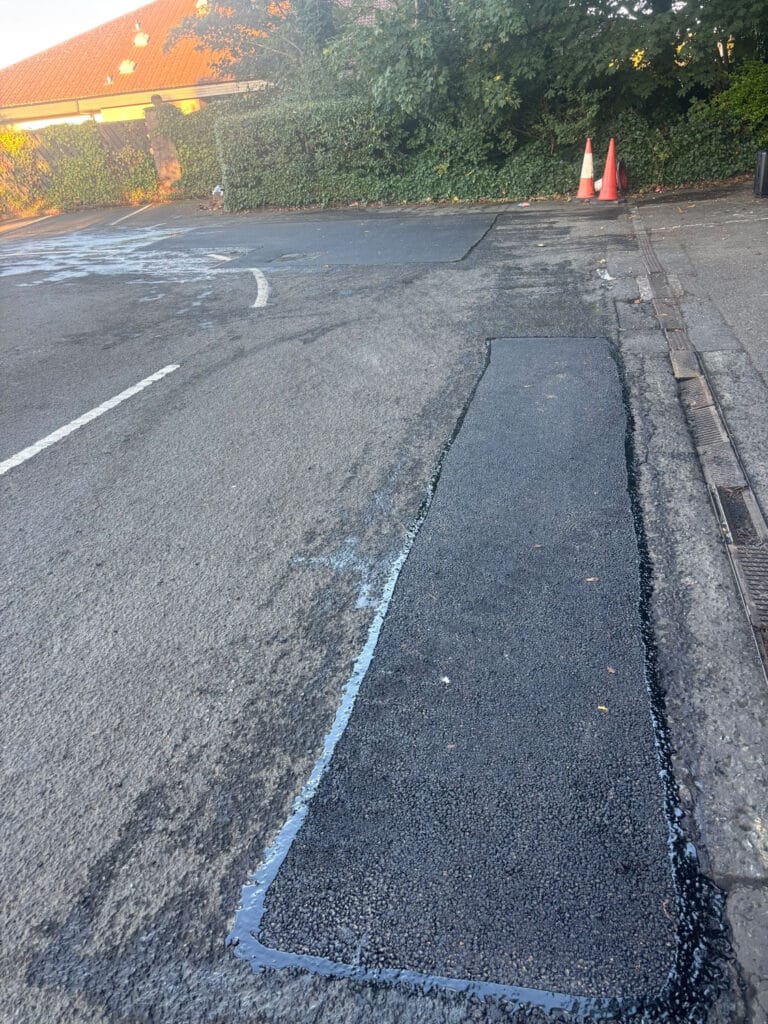 Pot Hole Glasgow Retail Park