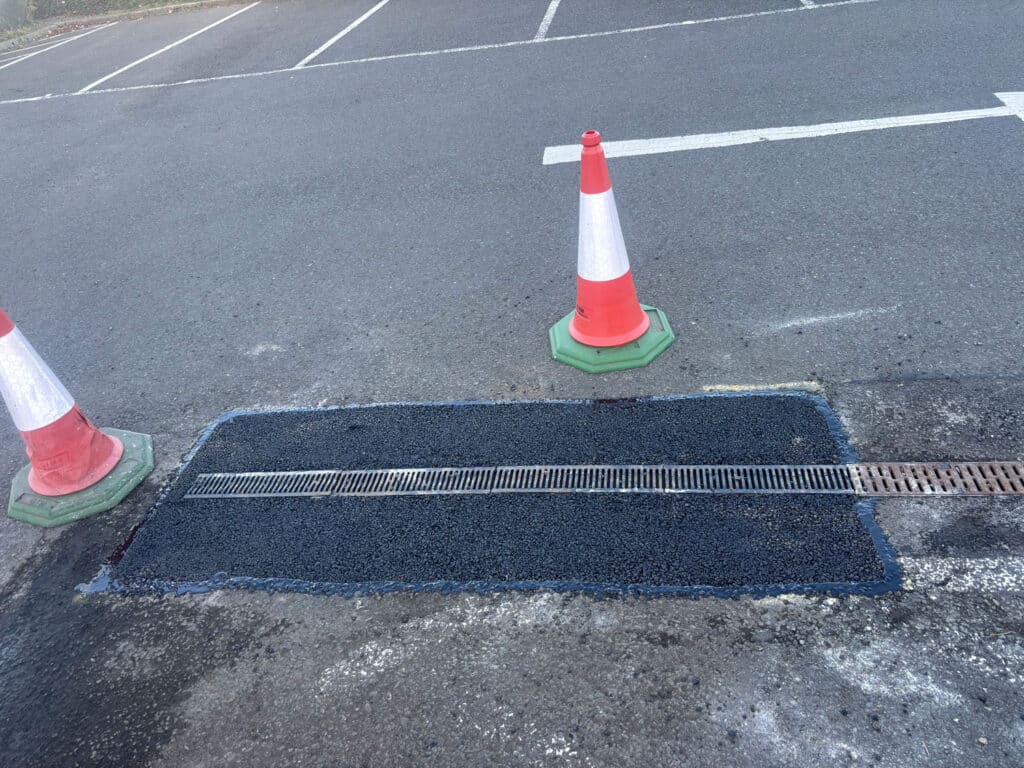 Retail Park Glasgow Aco Channel Repair