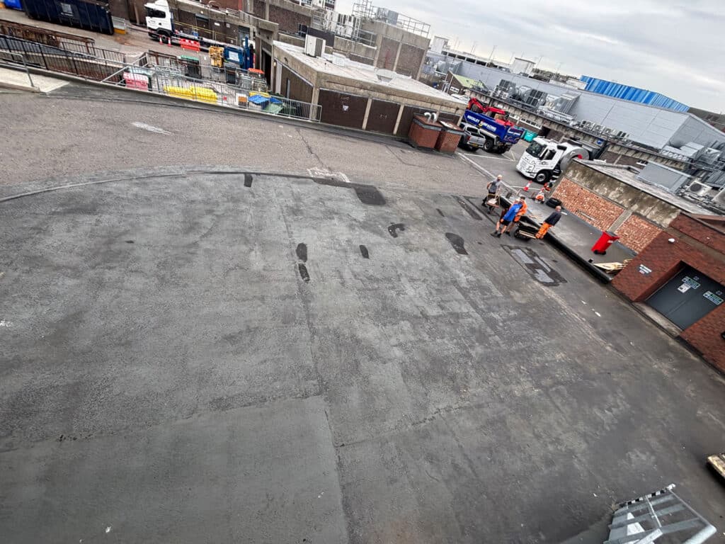 Romford Shopping Centre Surface Dressing During