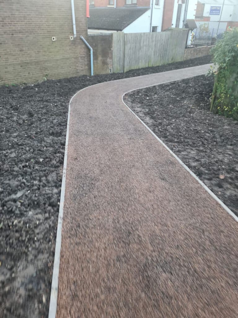 Tar And Chip Footpath Brum Council 2