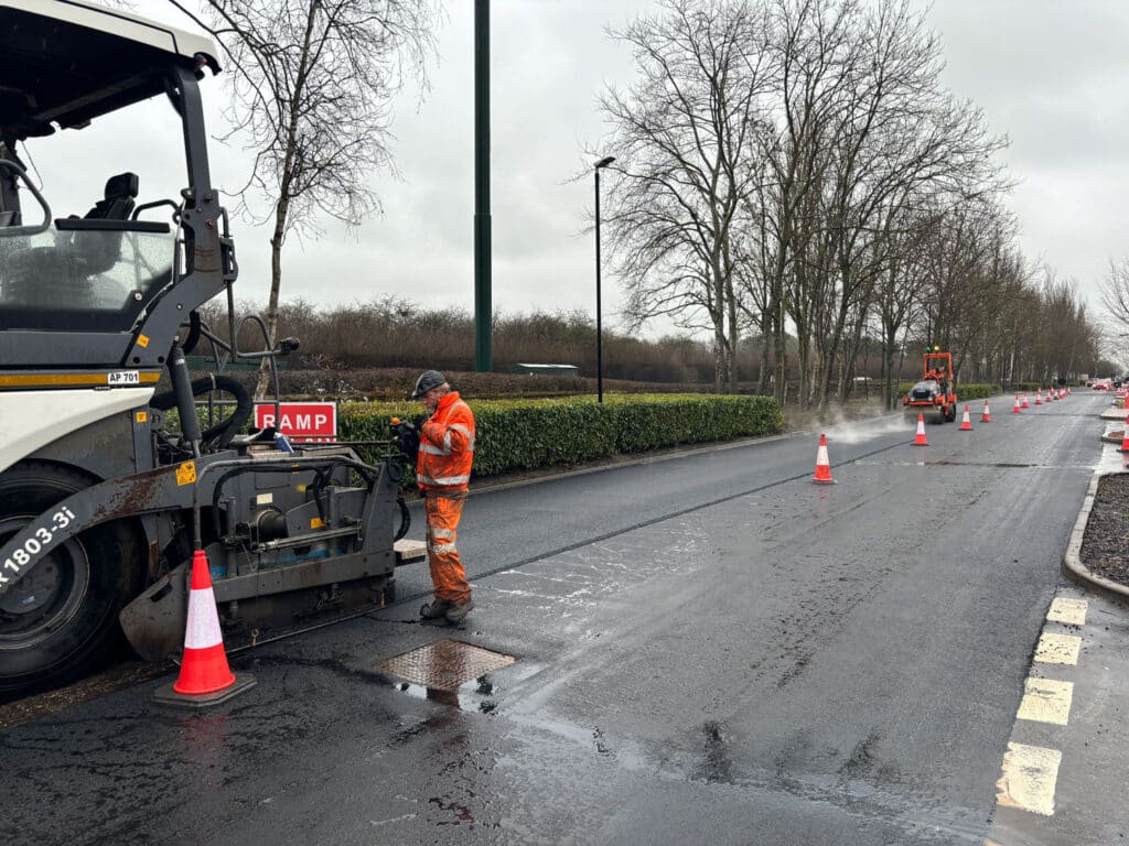 York Clifton Moor Retails Park Car Park Resurfacing 2