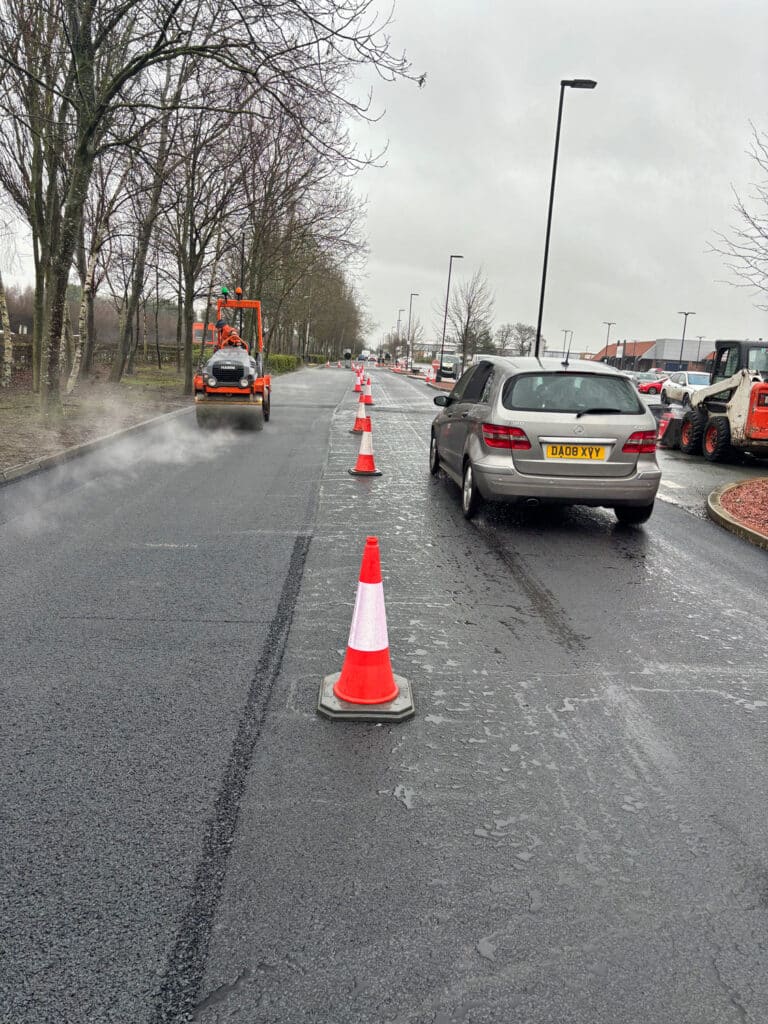 York Clifton Moor Retails Park Car Park Resurfacing